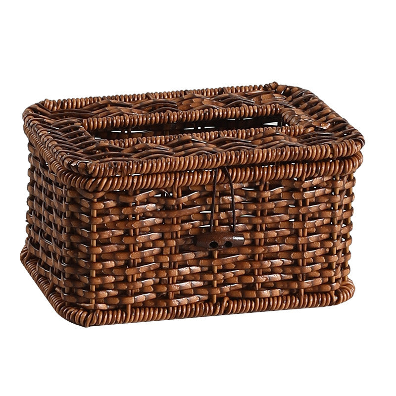 Decorative Storage Basket Walnut | Thrascher