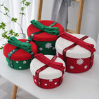 Decorative Storage Basket with Christmas Motif | Thrascher