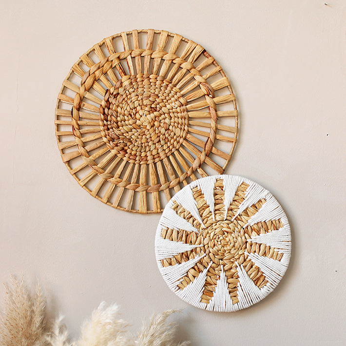 Decorative Table Coaster made of Woven Rattan | Thrascher