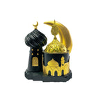 Decorative Table Sculpture Black-Gold White | Thrascher