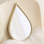 Decorative Tear-Shaped Wall Mirror | Thrascher