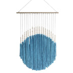 Decorative Wall Art with Wooden Beads and Thread Pendulum | Thrascher