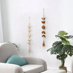 Decorative Wall Hanging with Geometric Wooden Shapes | Thrascher
