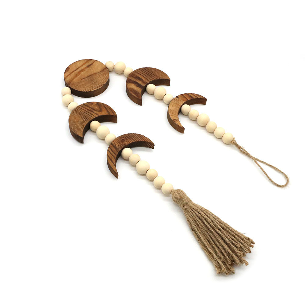 Decorative Wall Hanging with Geometric Wooden Shapes | Thrascher
