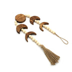 Decorative Wall Hanging with Geometric Wooden Shapes | Thrascher