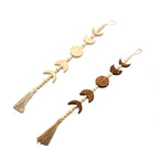 Decorative Wall Hanging with Geometric Wooden Shapes | Thrascher