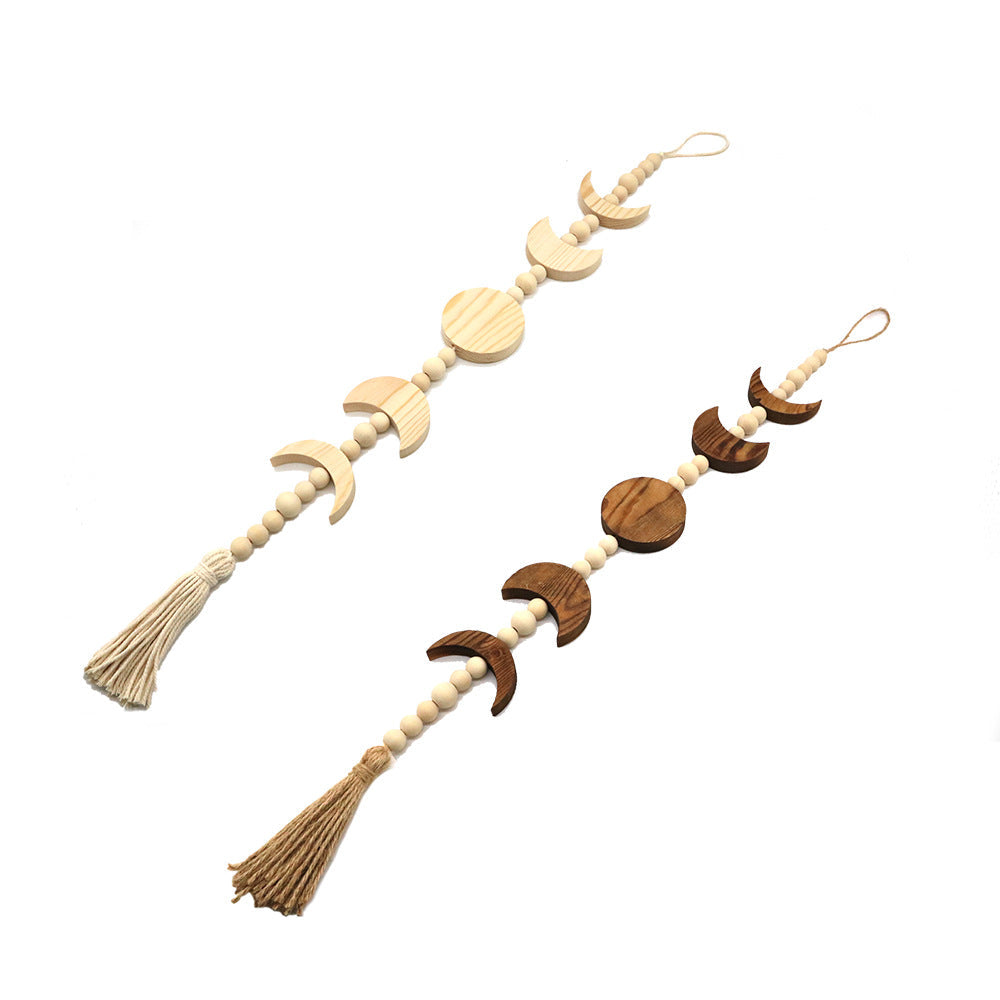 Decorative Wall Hanging with Geometric Wooden Shapes | Thrascher