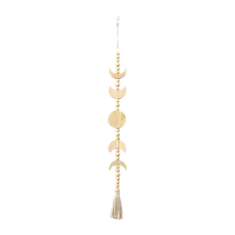 Decorative Wall Hanging with Geometric Wooden Shapes | Thrascher