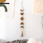 Decorative Wall Hanging with Geometric Wooden Shapes | Thrascher