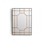 Decorative Wall Mirror Geometric Design | Thrascher