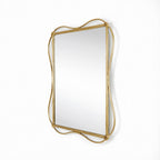 Decorative Wall Mirror with Curved Frame | Thrascher
