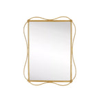 Decorative Wall Mirror with Curved Frame | Thrascher