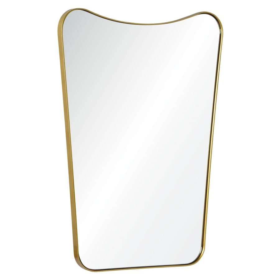 Decorative Wall Mirror with Elegant Curved Frame | Thrascher