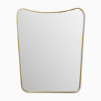 Decorative Wall Mirror with Elegant Curved Frame | Thrascher