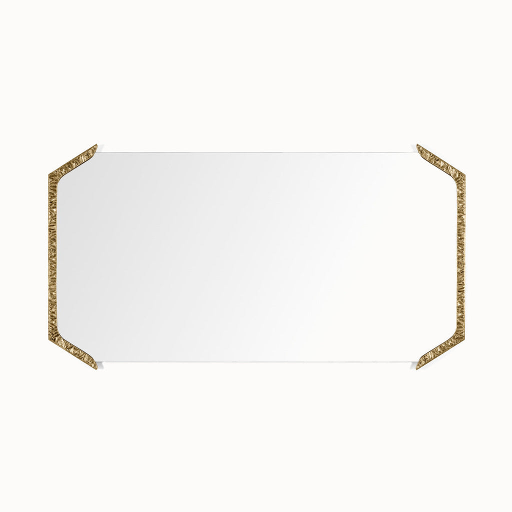 Decorative Wall Mirror with Filigree Metal Frame | Thrascher