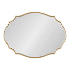 Decorative Wall Mirror with Wavy Edge | Thrascher