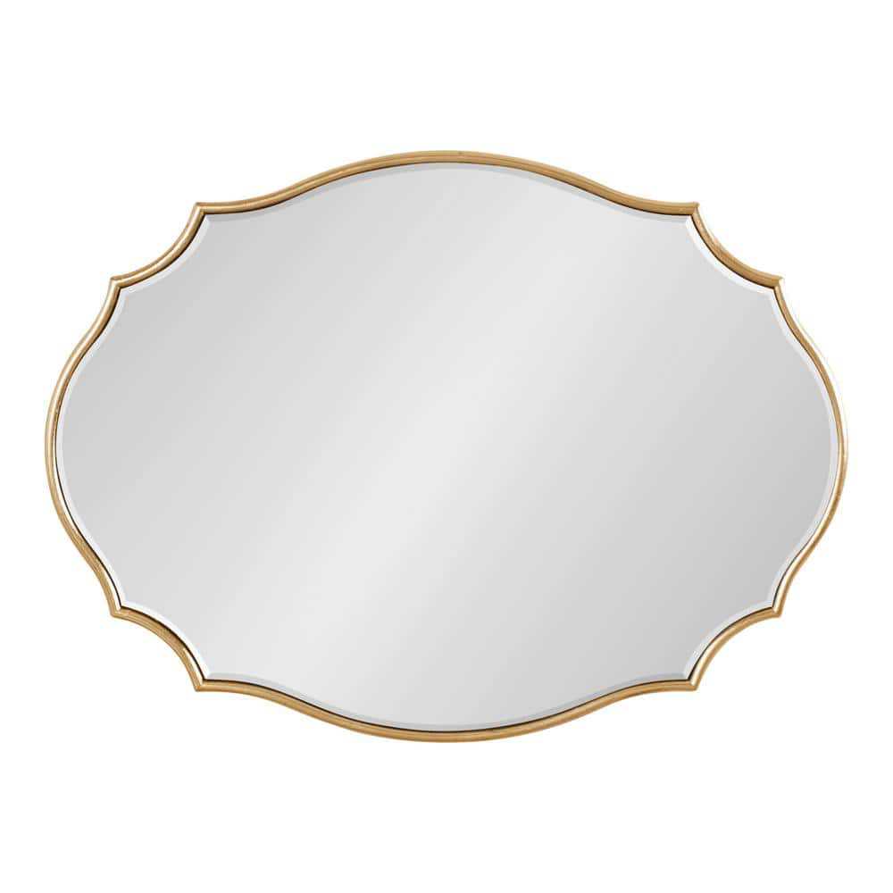 Decorative Wall Mirror with Wavy Edge | Thrascher