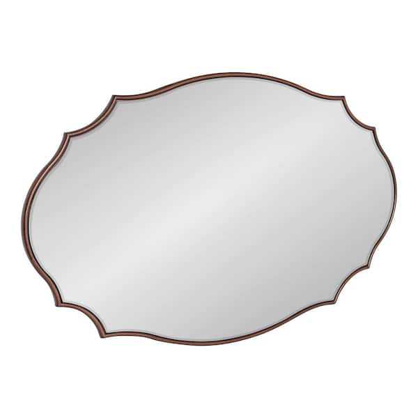 Decorative Wall Mirror with Wavy Edge | Thrascher