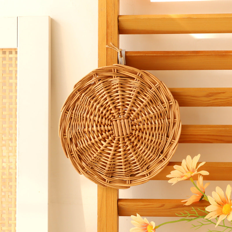 Decorative Wall Plate made of Woven Rattan | Thrascher