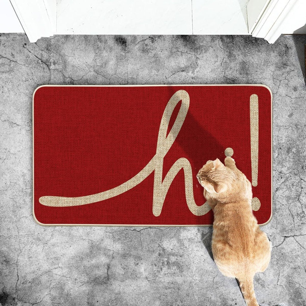 Decorative Welcome Floor Mat | Thrascher