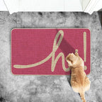 Decorative Welcome Floor Mat | Thrascher
