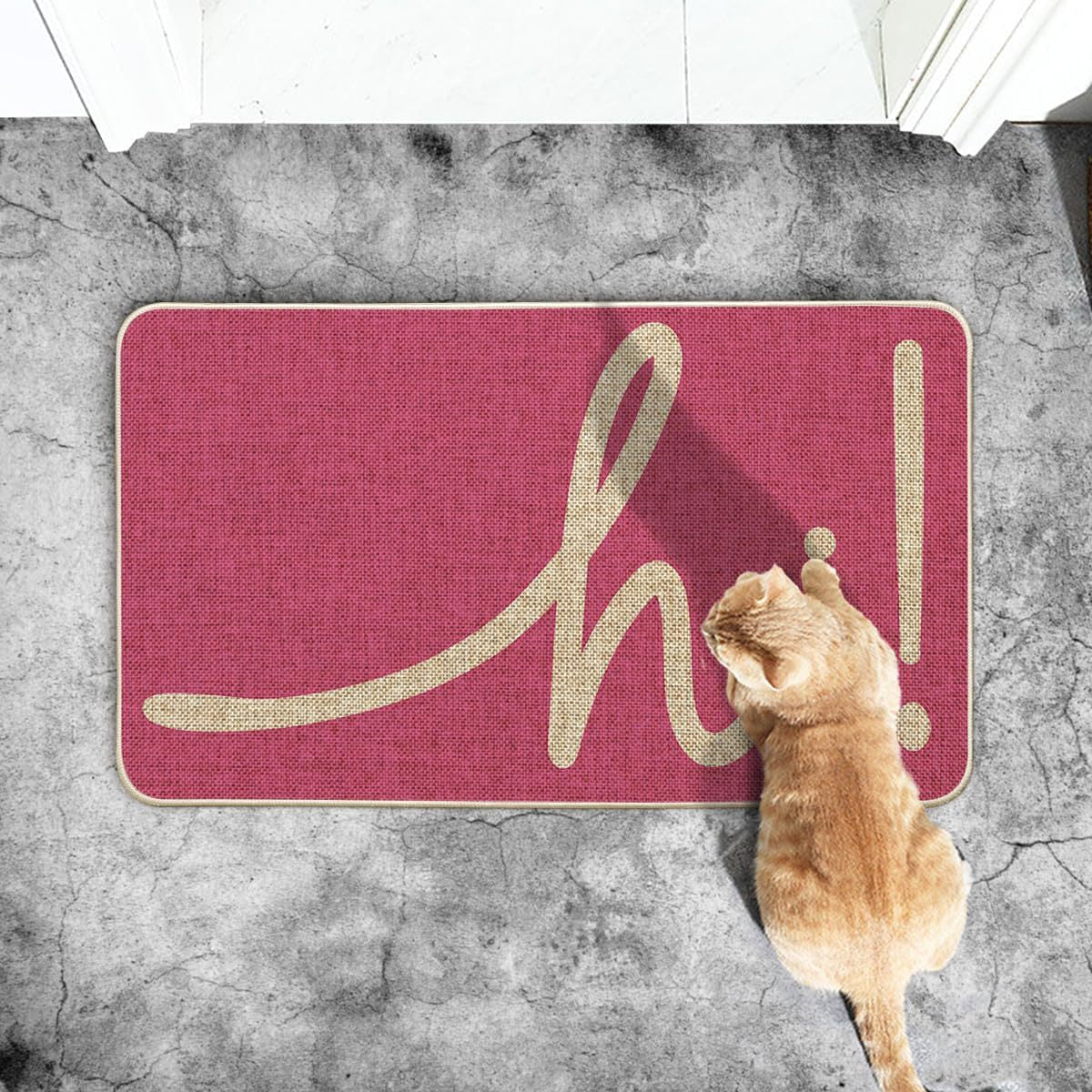Decorative Welcome Floor Mat | Thrascher