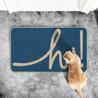 Decorative Welcome Floor Mat | Thrascher