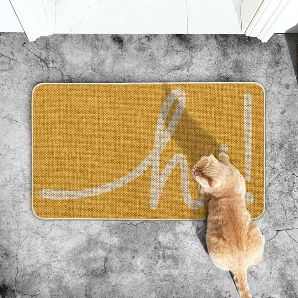 Decorative Welcome Floor Mat | Thrascher