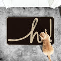 Decorative Welcome Floor Mat | Thrascher