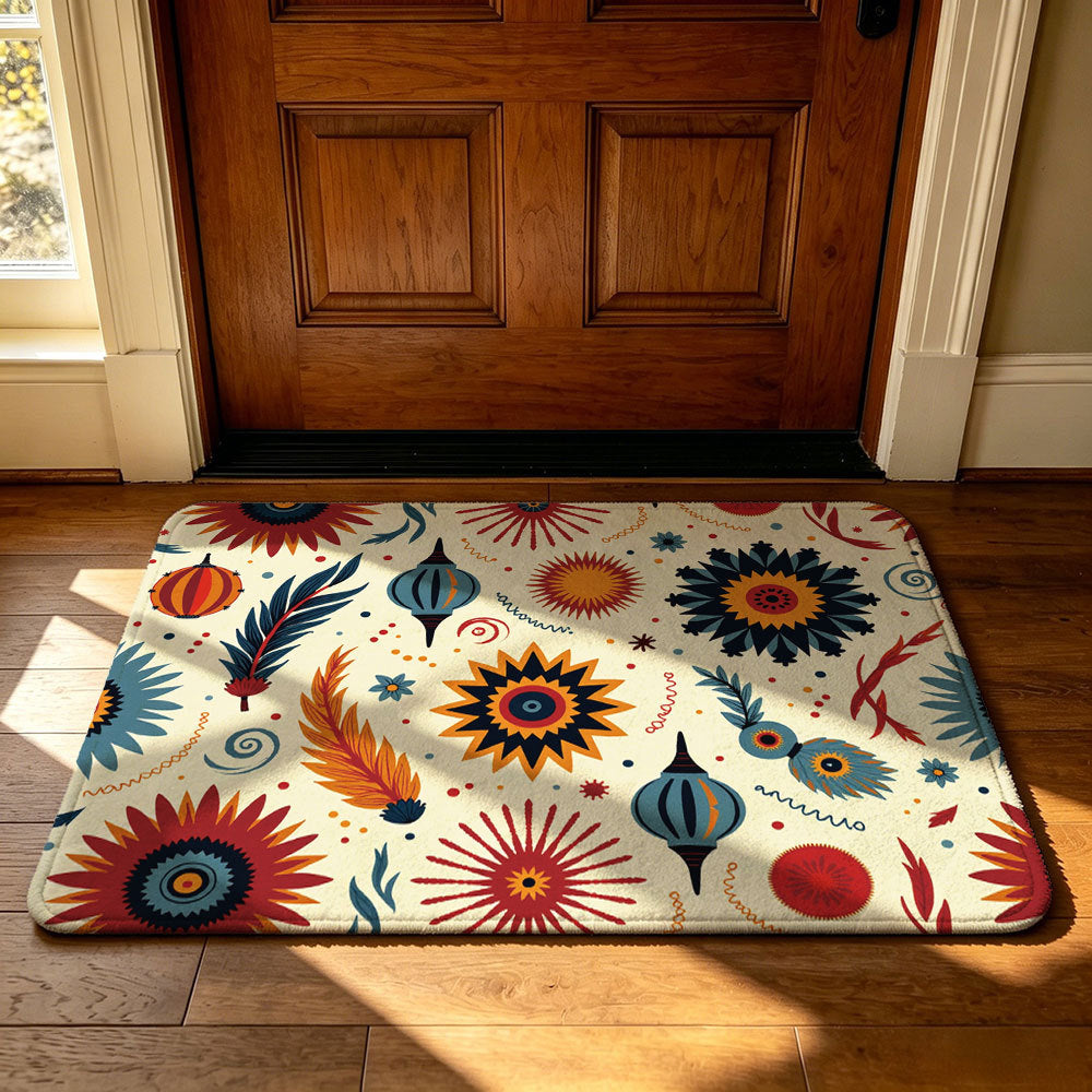 Decorative Welcome Mat Soft Textile Non Slip | Thrascher