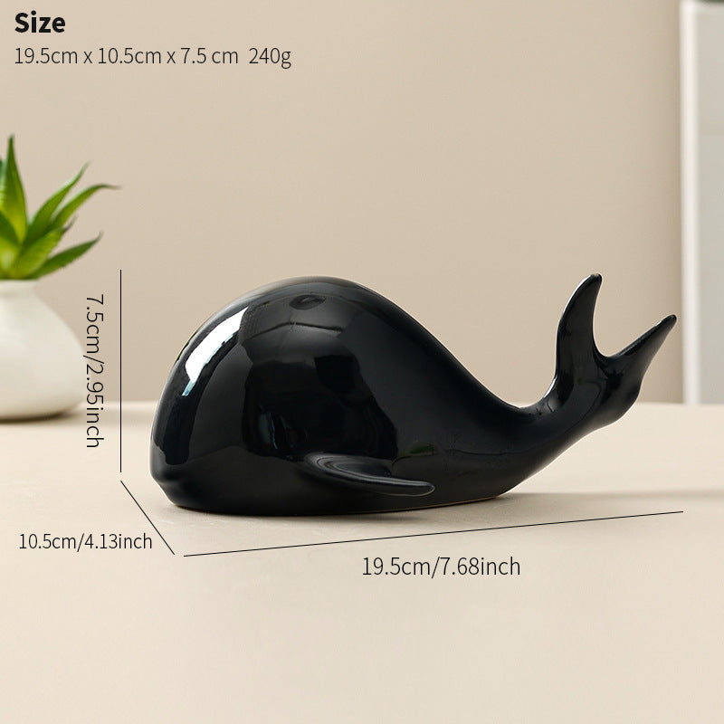 Decorative Whale Figure | Thrascher