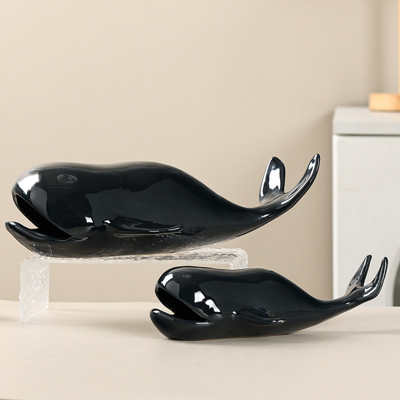 Decorative Whale Figure | Thrascher