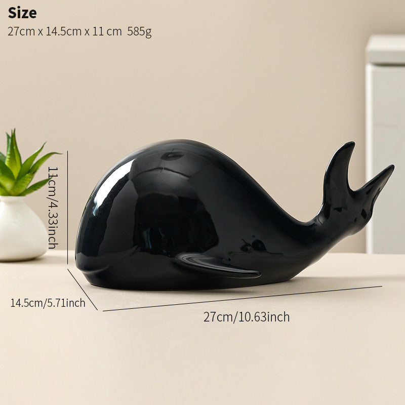 Decorative Whale Figure | Thrascher