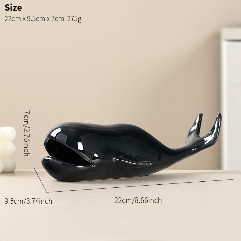 Decorative Whale Figure | Thrascher