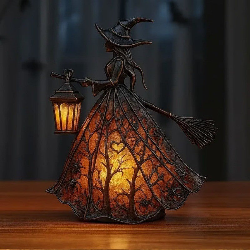 Decorative Witch Table Lamp | Thrascher