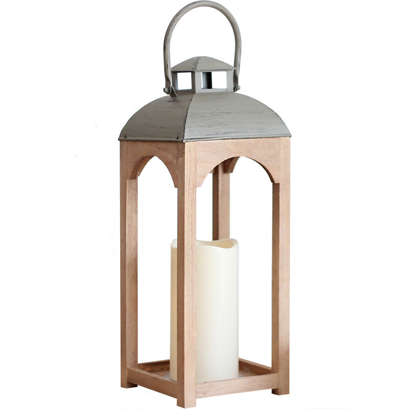 Decorative Wooden Lantern Small | Thrascher