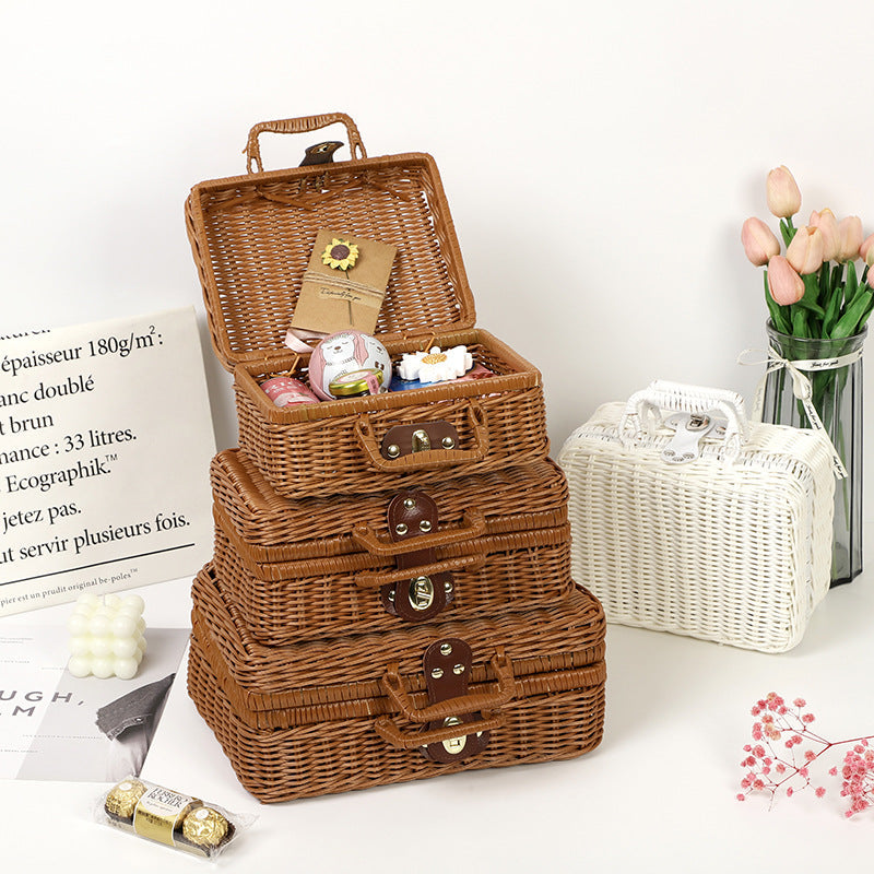 Decorative Woven Keepsake Box | Thrascher