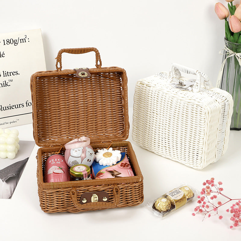 Decorative Woven Keepsake Box | Thrascher