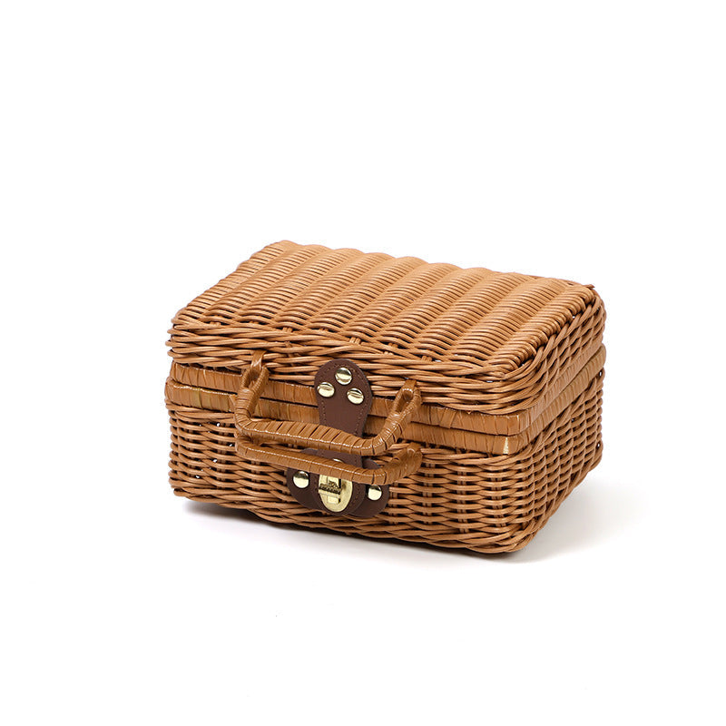 Decorative Woven Keepsake Box | Thrascher