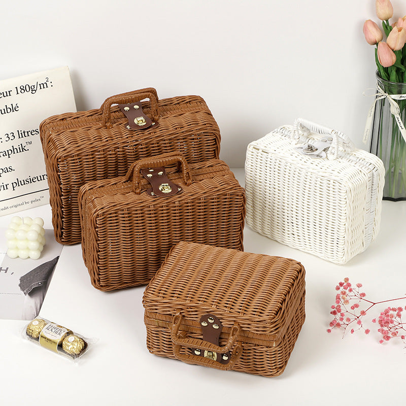 Decorative Woven Keepsake Box | Thrascher