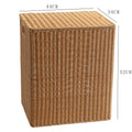 Decorative Woven Laundry Basket | Thrascher