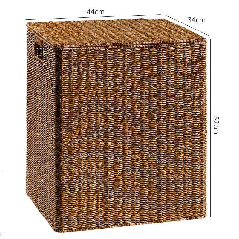 Decorative Woven Laundry Basket | Thrascher