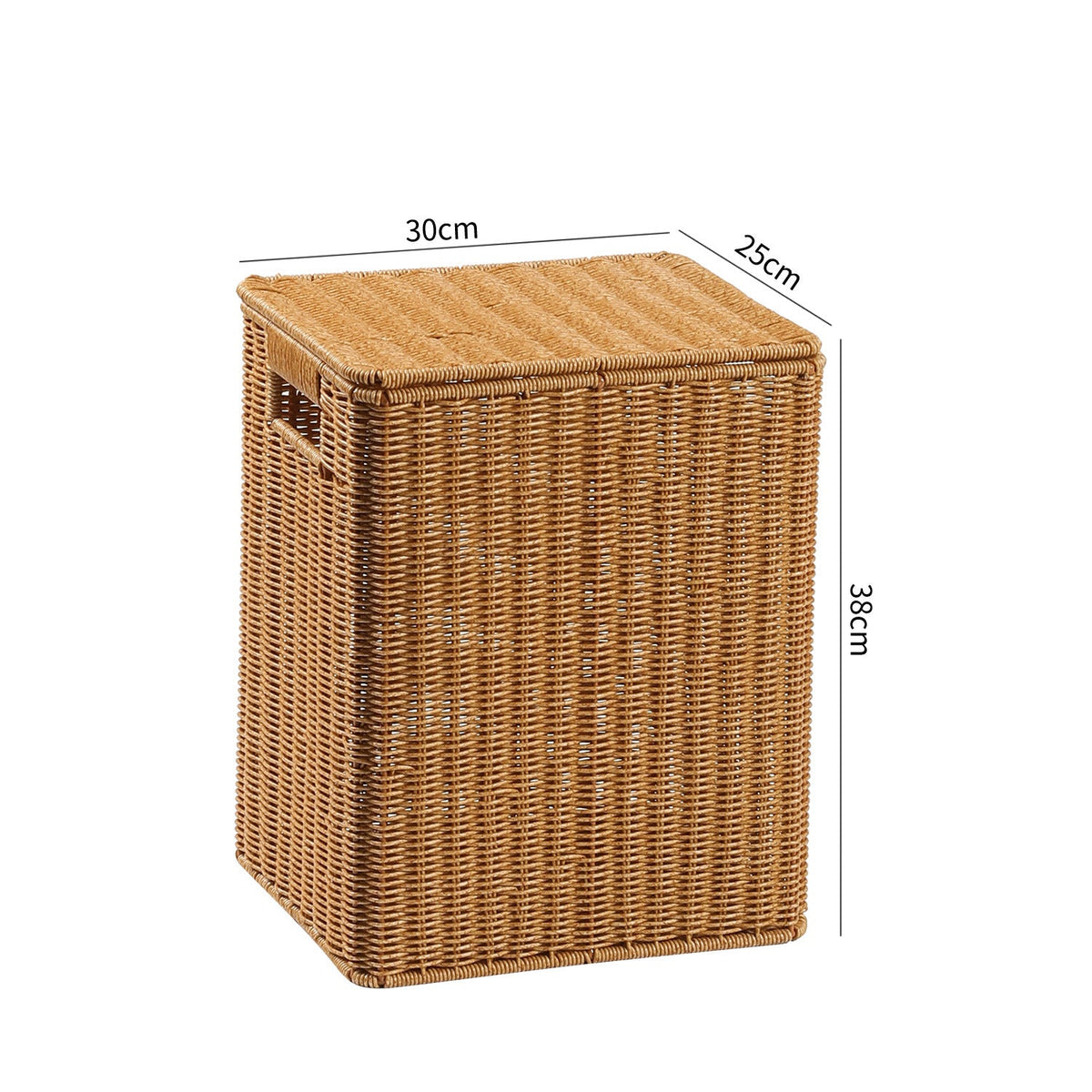 Decorative Woven Laundry Basket | Thrascher