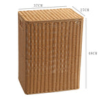 Decorative Woven Laundry Basket | Thrascher