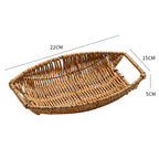 Decorative Woven Serving Bowl | Thrascher