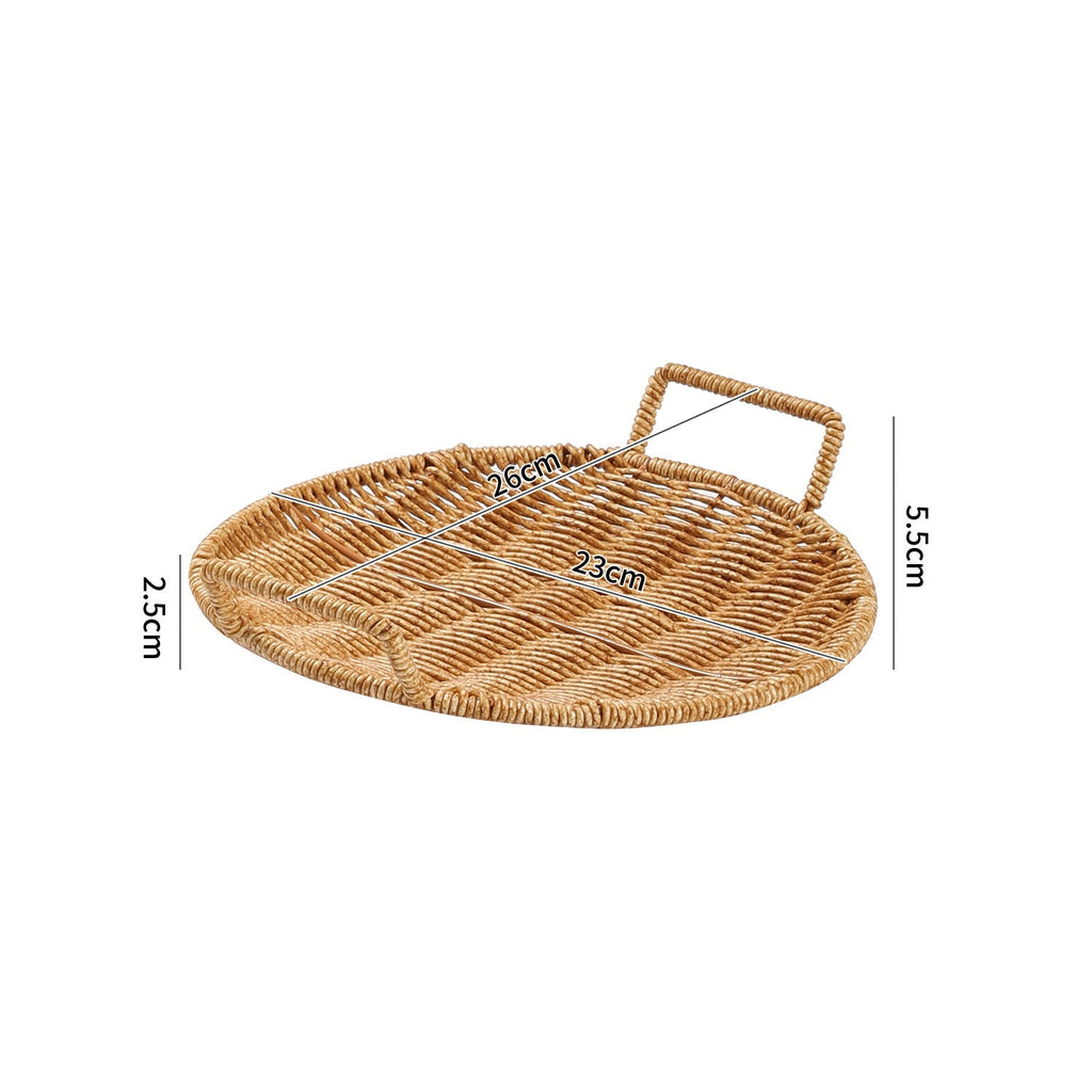 Decorative Woven Serving Bowl | Thrascher