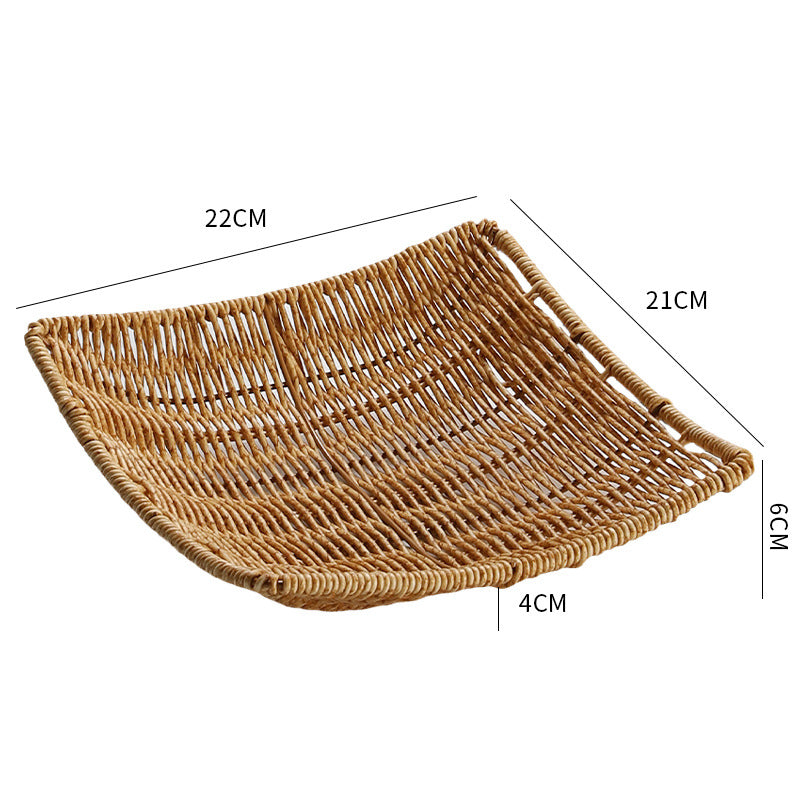 Decorative Woven Serving Bowl | Thrascher