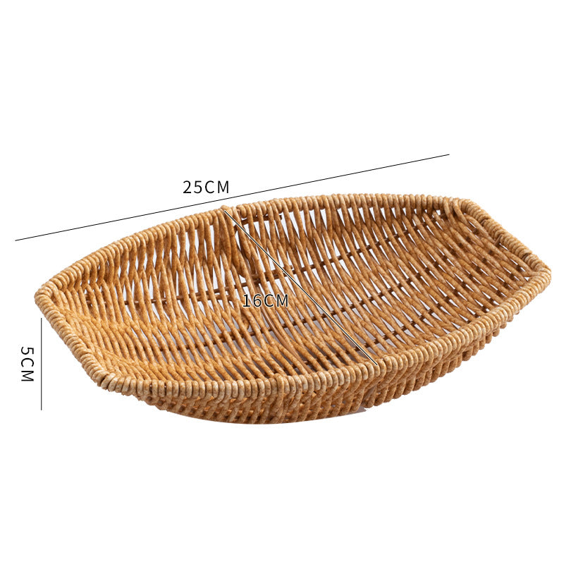 Decorative Woven Serving Bowl | Thrascher