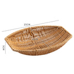 Decorative Woven Serving Bowl | Thrascher