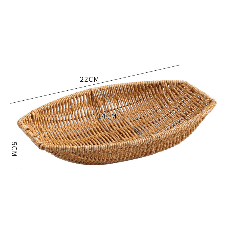 Decorative Woven Serving Bowl | Thrascher